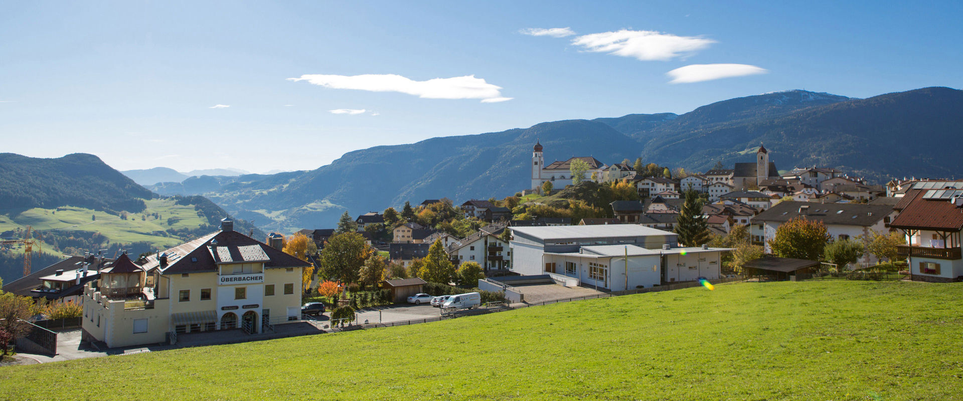 Lajen The village of Lajen on asunny day