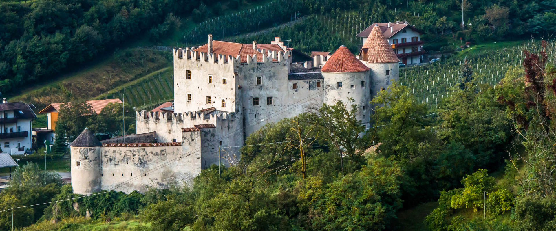 Kastelbell Castle View of the Kastelbell Castle.