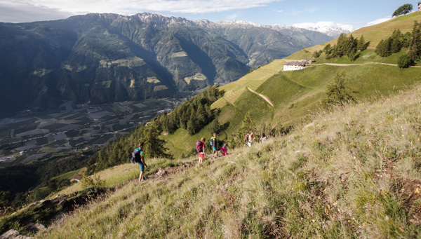 Randonnée à Naturno